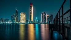 Abu Dhabi from the water